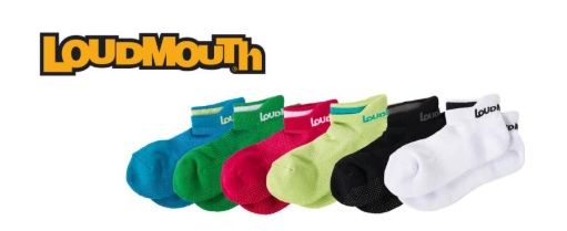 【LOUDMOUTH】ラウドマウス　メンズ　  くるぶし丈 アンクルソックス　全7色アソート　12足入 764930