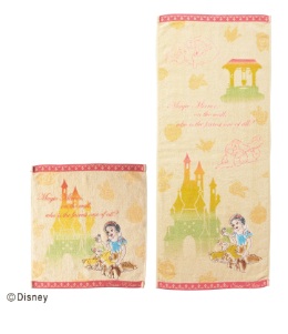 2月12日（木）までSale★ディズニー 白雪姫 ウォーター スノー 　ウォッシュ/フェイスタオル 　10枚入り 2005084600・2005084700