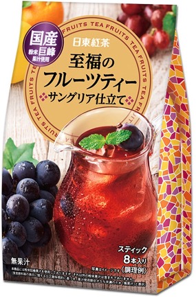 日東紅茶　至福のフルーティ　サングリア仕立て　8本入り　240袋入  4902831511808