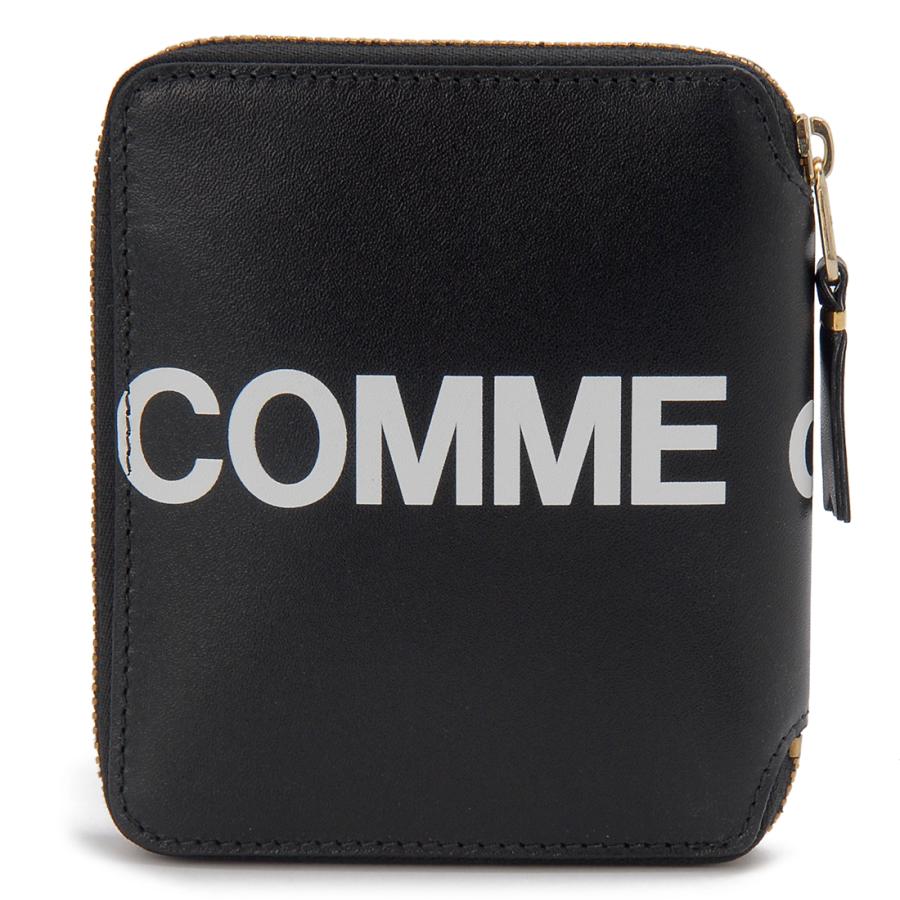 【COMME DES GARCONS】コムデギャルソン　 二つ折り財布 ブラック　1個から購入可能！ SA2100HL