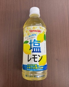 山崎製パン 塩レモン　ペット　240本入 4903110556589