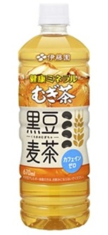 伊藤園 健康ミネラルむぎ茶 黒豆麦茶 PET　480本入 4901085654972