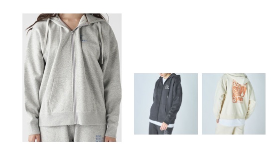 【OP】オーシャンパシフィック　レディース 　バックフラワーロゴスウェット 裏起毛ジップアップパーカー　全3色アソート　12枚入 555014