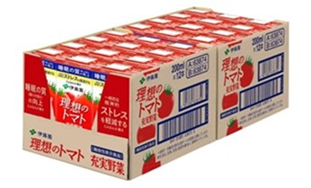 伊藤園　充実野菜 理想のトマト 紙パック　480個入 4901085638743