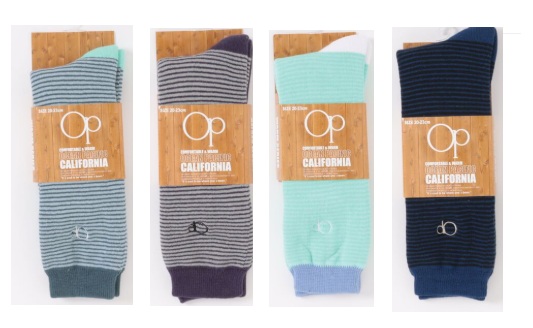 【OP】オーシャンパシフィック　キッズ　スノーソックス　全4色アソート　12足入 545952