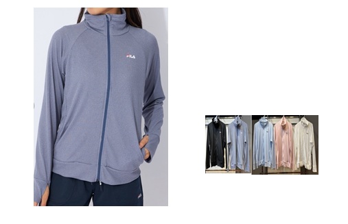 【FILA】フィラ　レディース　水陸両用メッシュラッシュガード　　全4色アソート　全20枚入 3264641