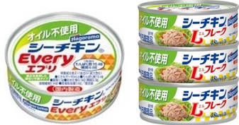 はごろもフーズ　オイル不使用シーチキンエブリ　3缶セット　288個入 4902560022682
