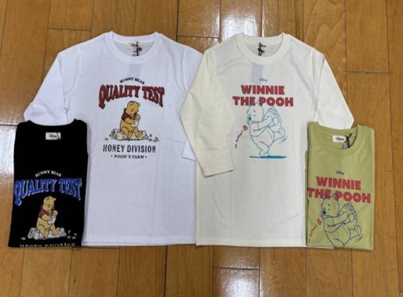〚ディズニー〛天竺7分袖Tシャツ②　16枚入り  1003924001
