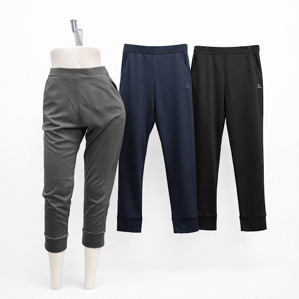 〚S-3〛ドライエンボス/8分丈ジョガーパンツ　20枚入り  1003712571