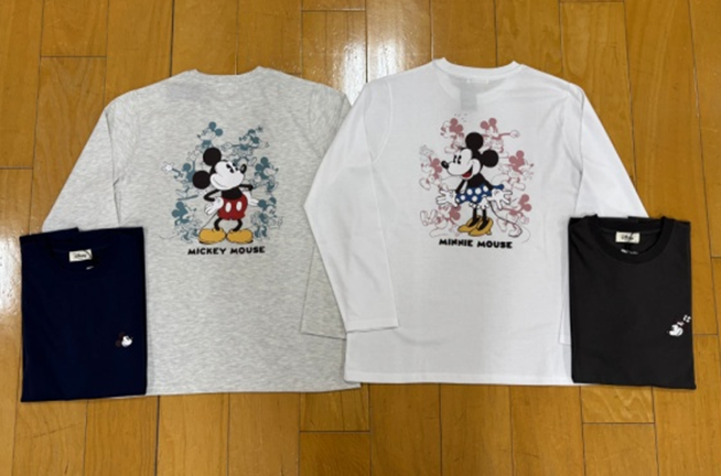 〚ディズニー〛天竺長袖BIGTシャツ　②　16枚入り  1003923981