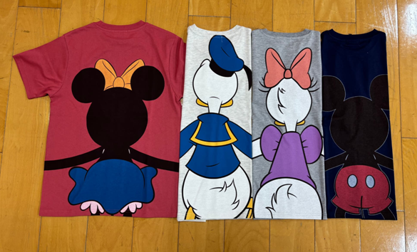 〚ディズニー〛抱きつき天竺半袖Tシャツ　16枚入り  1003847311