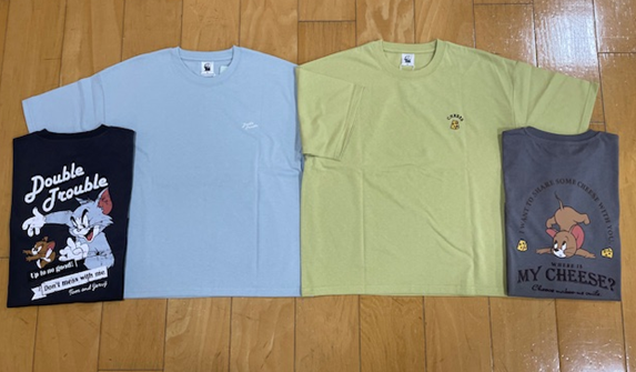 〚トムとジェリー〛天竺ワイド半袖Tシャツ②　16枚入り  1003847411