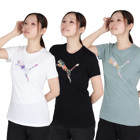 〚PUMA〛婦人　ロゴTシャツ　12枚入り  1003629631