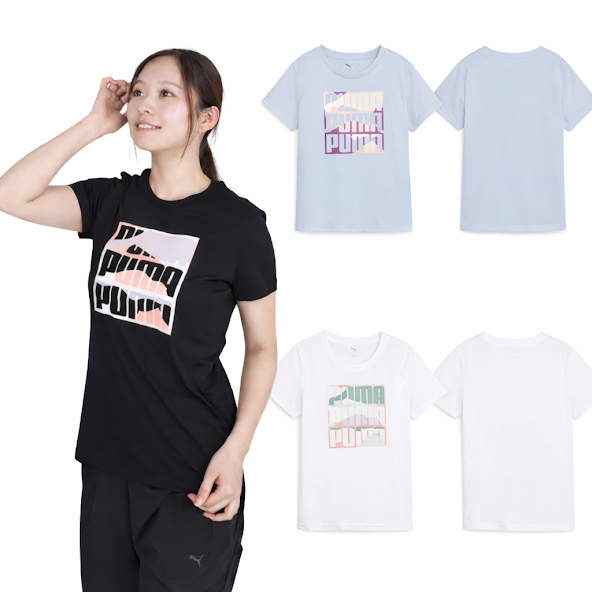 〚PUMA〛婦人　ロゴTシャツ②　12枚入り  1003629641