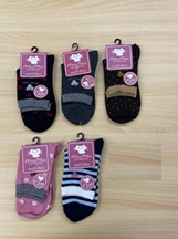 婦人　綿混ハイゲージ猫柄ソックス　1P　100足入 1003931061