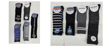 ワカバ定番処分　女児/男児　ハイソックス　2P　50個入 1003917241・1003917251