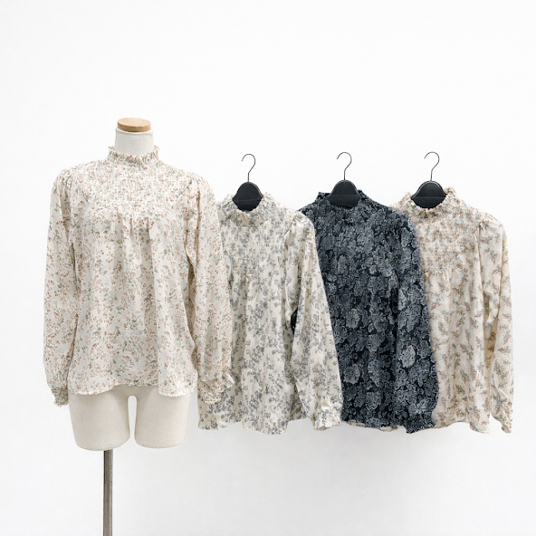 シャーリングブラウス　20枚入り 1003903131