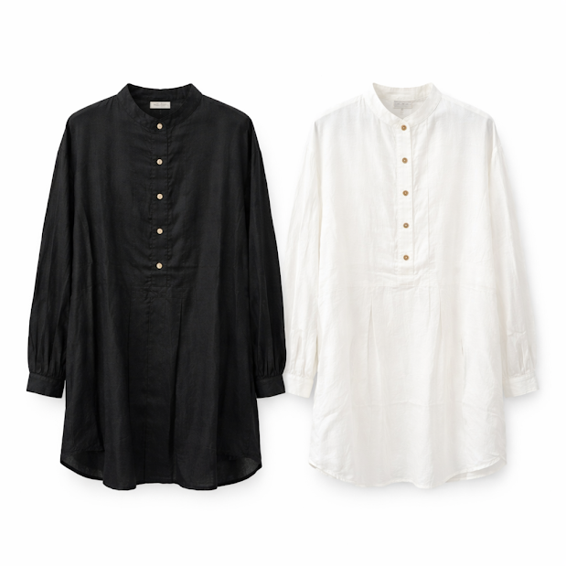 キャンブリック　ピンタックチュニック　16枚入り  1003920861・1003920871