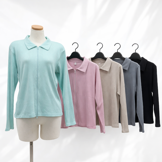 VIRMANI・Wジップ衿付きジャケット　14枚入り 1003700221