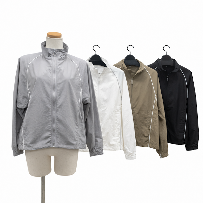 VM　ナイロンワッシャースタンドジャケット　（パイピング）　12枚入り 1003701251