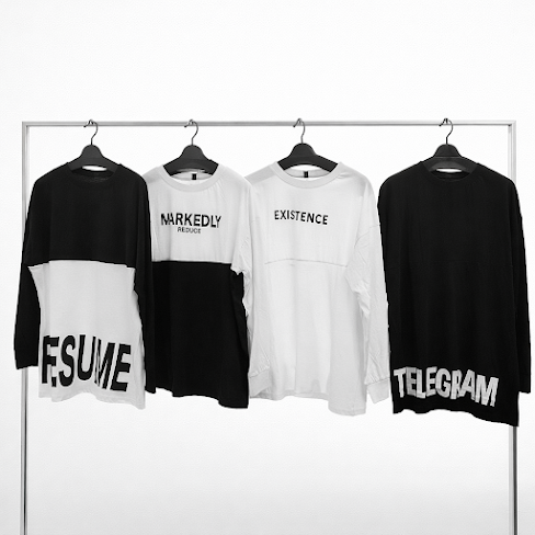 BIG切替ロングTシャツ　4型　20枚入り 1003814531