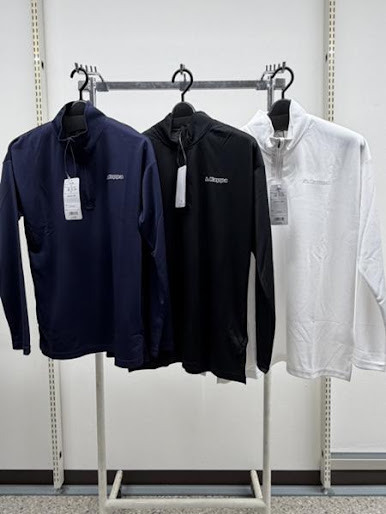〚KAPPA〛長袖ハーフジップTシャツ　12枚入り 1003816061