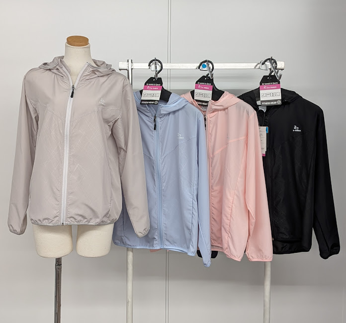 〚S-３〛軽量リップストップフードジャケット　16枚入り 1003699911