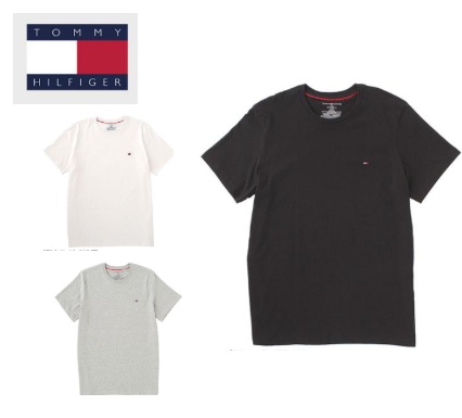 【TOMMY HILFIGER】トミーヒルフィガー Tシャツ 半袖　全3色　1枚から購入可能！！ 09T3139