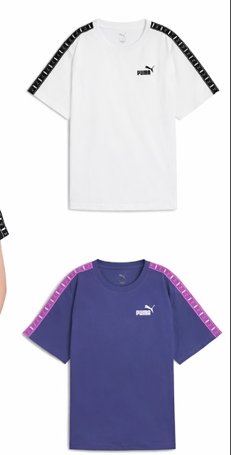 〚PUMA〛婦人　袖テープラインTシャツ　12枚入り  1003629591