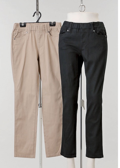 婦人　綿ツイルストレッチレギンスパンツ　18枚入り 1003859021