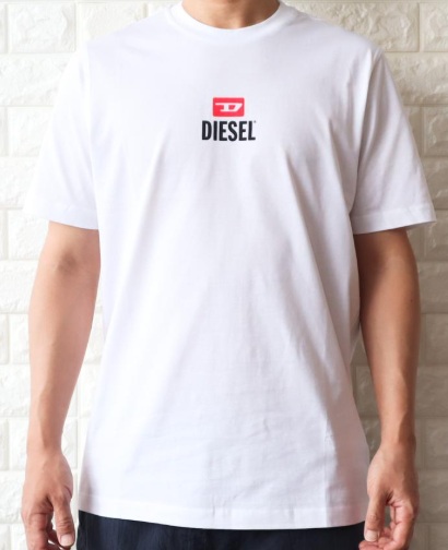 【DIESEL】ディーゼル　　メンズ　半袖　Tシャツ　全2色　1枚から購入可能！！ A11184 RPATI 100・900