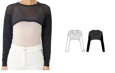 【marie claire】マリクレール 　ゴルフ ウエア レディース アンダー シャツ　メッシュ　全2色アソート　20枚入 714985