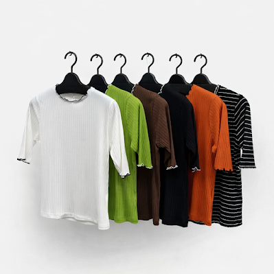 婦人　5分袖メローリブインナー　16枚入り 1003389131