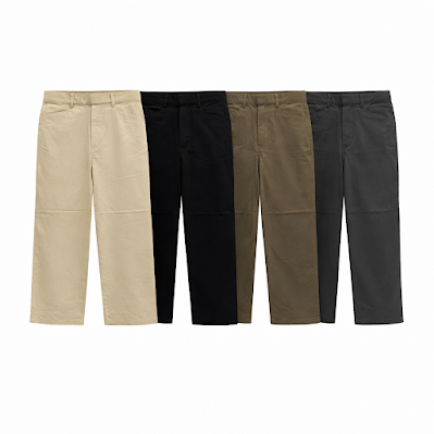 婦人　麻混ストレッチテーパードパンツ　16枚入り 1003643671