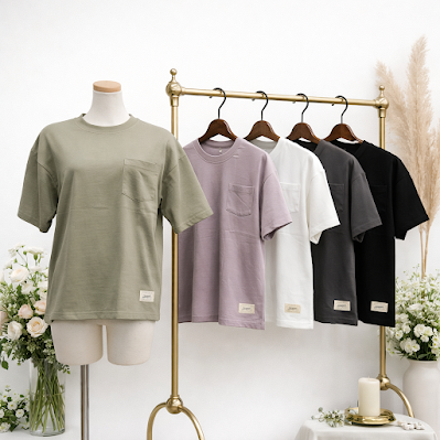 ヘビーウェイト　ポケット付きTシャツ　20枚入り