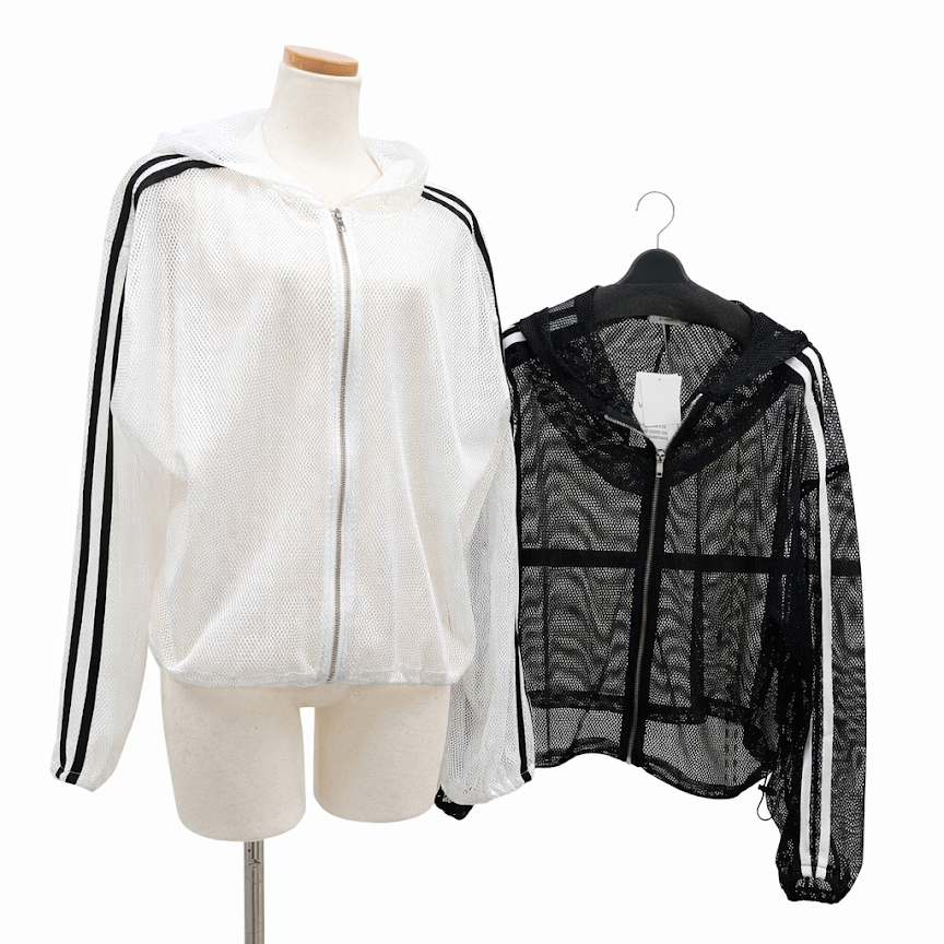 ジップラインメッシュパーカー　16枚入り 1003758401