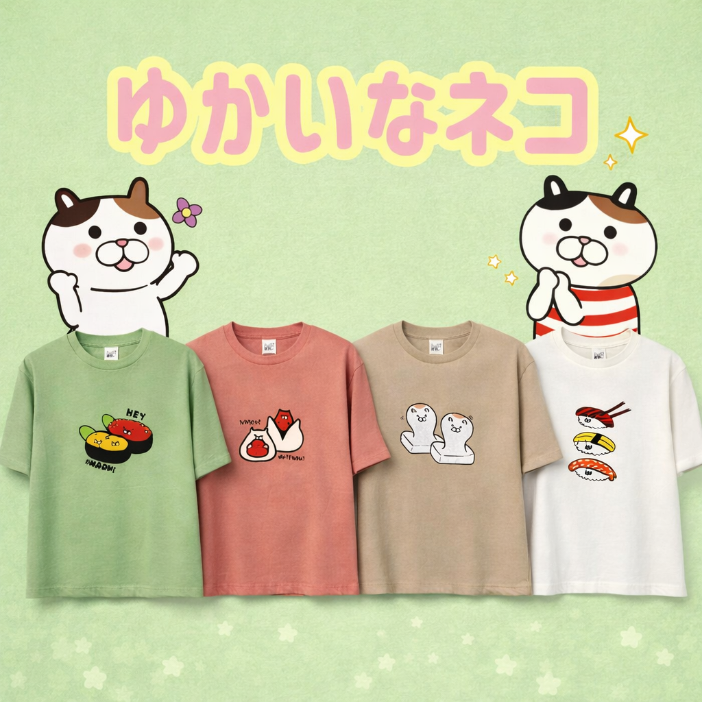 ゆかいなTシャツ　4型セットB　12枚入り 1003926011