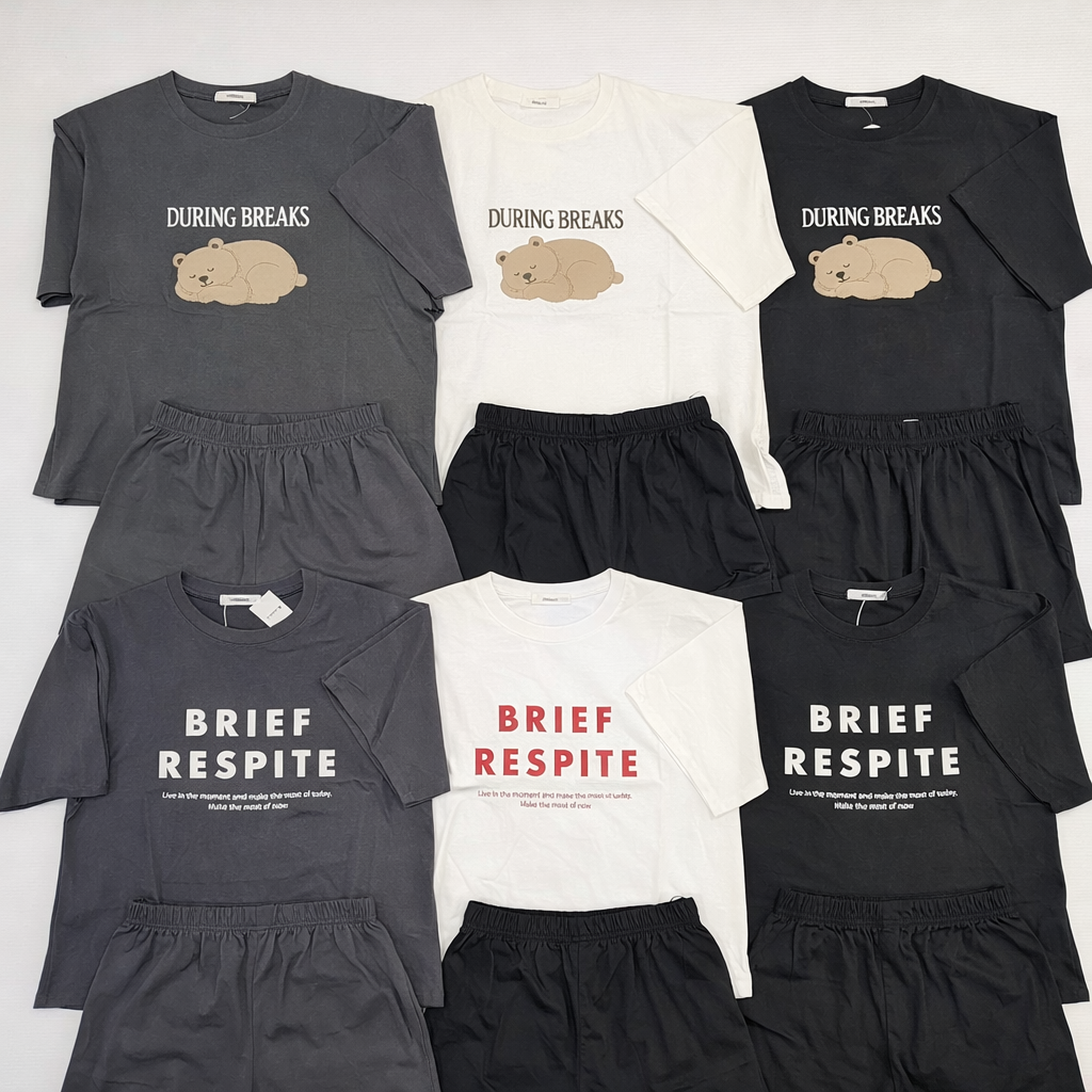 天竺半袖　Tショーパンセットアップ　A　24セット入り 1003710501