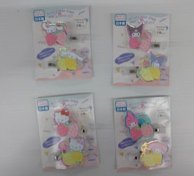 サンリオ　アクリルヘアクリップ　24個入 1003471631