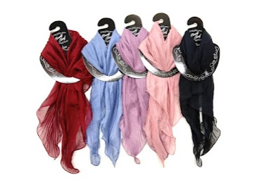 フリルプリーツスカーフ　24枚入 1003901691