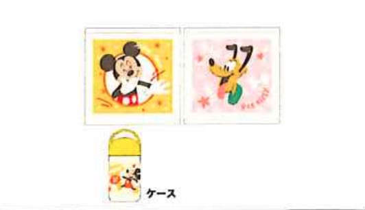 ディズニー　エンジョイスマイル　ハンドタオル2枚＋おしぼりケース　10セット入り 2065041500