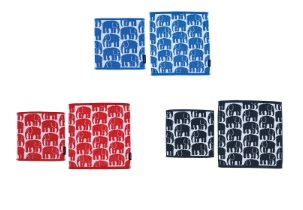 3月16日（月）までSale★Finlayson / フィンレイソン エレファンティ　 　ミニ/ウォッシュタオル　全3色　10枚入 6105024100・105024200/6105023900・6105024000・ 605023700・6105023800