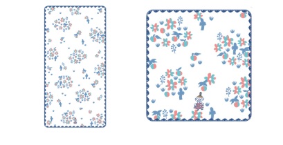 3月16日（月）までSale★MOOMIN ムーミン ブルームデイズ　ウィッシュタオル/バスタオル　5～10枚入 1485008500・1485008800