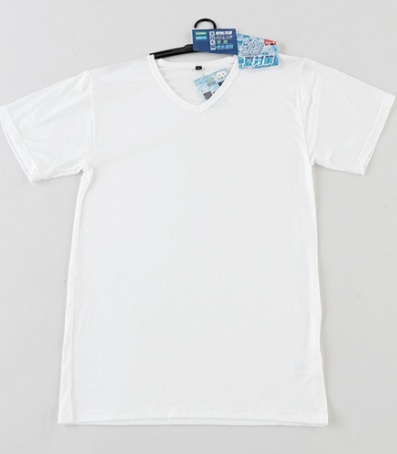 紳士　超！夏対策接触冷感・脇スイトール半袖V首　20枚入 1003891141