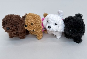 歩くわんちゃんぬいぐるみ　プードル　12個入 469547