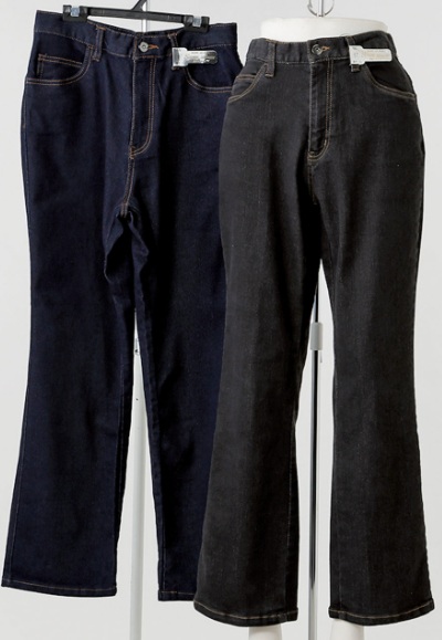 婦人　綿混デニムストレートパンツ　12本入 1003858941