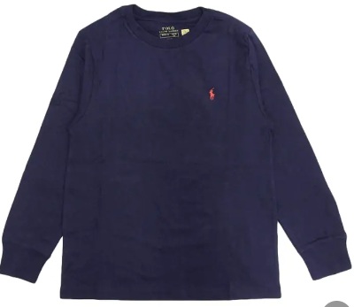 【POLO RALPH LAUREN】ポロ　ラルフフローレン　 LONG-SLEEVE CREWNECK T-SHIRT　長袖ロングＴシャツ　1枚から購入可能！！ 323843804002