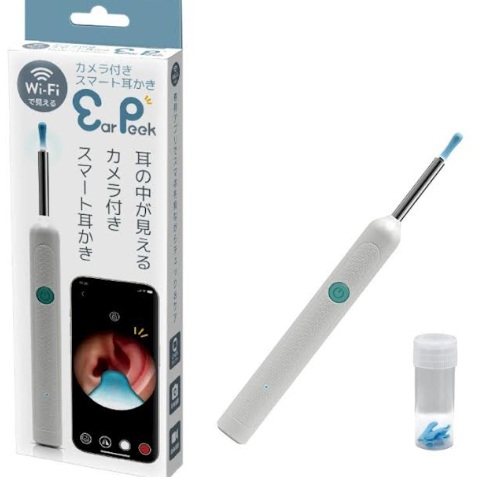 カメラ付きスマート耳かき　イヤーピーク　48個入 HAC4981