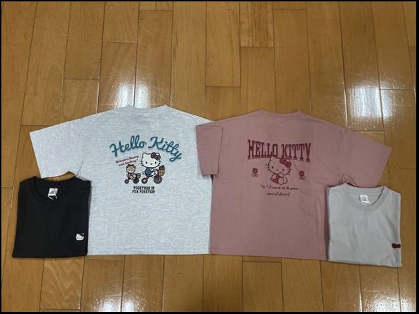 【サンリオ】天竺ワイド半袖Tシャツ③　16枚入り 1003847481