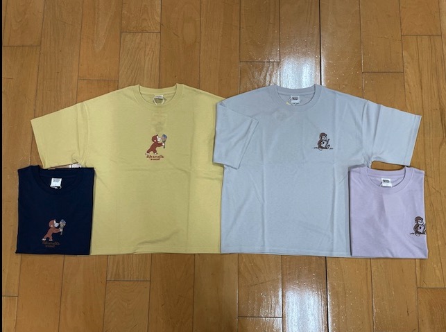 【おさるのジョージ】天竺ワイド半袖Tシャツ①　16枚入り 1003847531